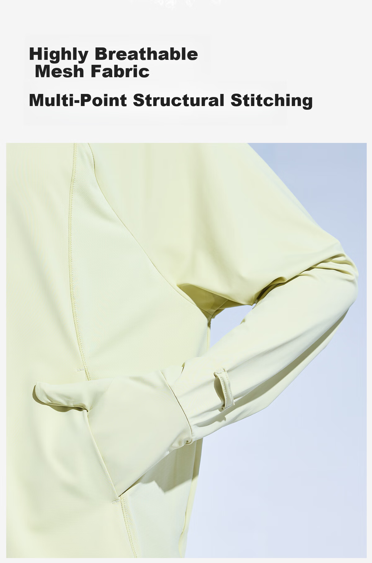 Moxun [Zhao Lusi Same Style] Summer Breathable Ice Titanium Yarn Ice Silk Cooling Outdoor Sun Protection Jacket 13