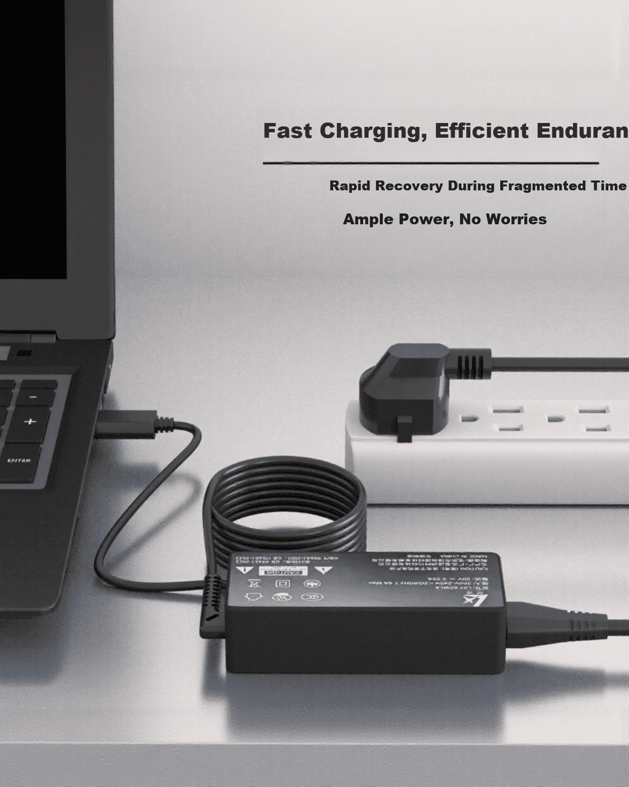 Green Efficiency Compatible Lenovo Huawei Xiaomi Laptop Charger 65W Type-C Power Adapter 20V 3.25A for T470s X13 ThinkPad X1 Carbon 3