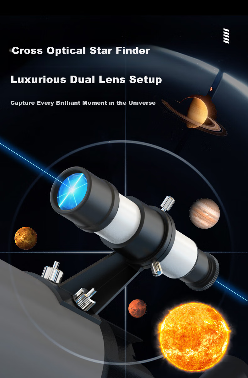 Celestron StarBright 80 Telescope with Screen High-Power HD Moon and Sky Viewing Astronomical Telescope Educational Gift for Students Birthday Holiday 22