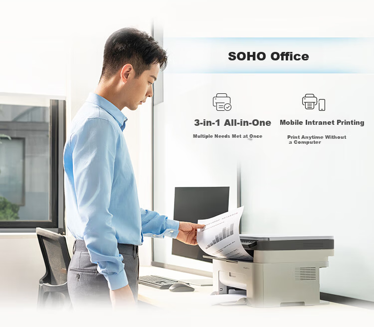 HP 111nw Laser Printer Wireless Black and White Multifunction Copy Scan Low Cost Home Use Student Homework Wired Connection (Upgraded 1136w Version) One Year Service 4
