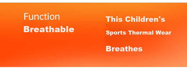 Modal Kids Compression Training Sportswear Thermal Underwear Set Autumn Winter Seamless Basketball Soccer High Elasticity Top and Bottom 3