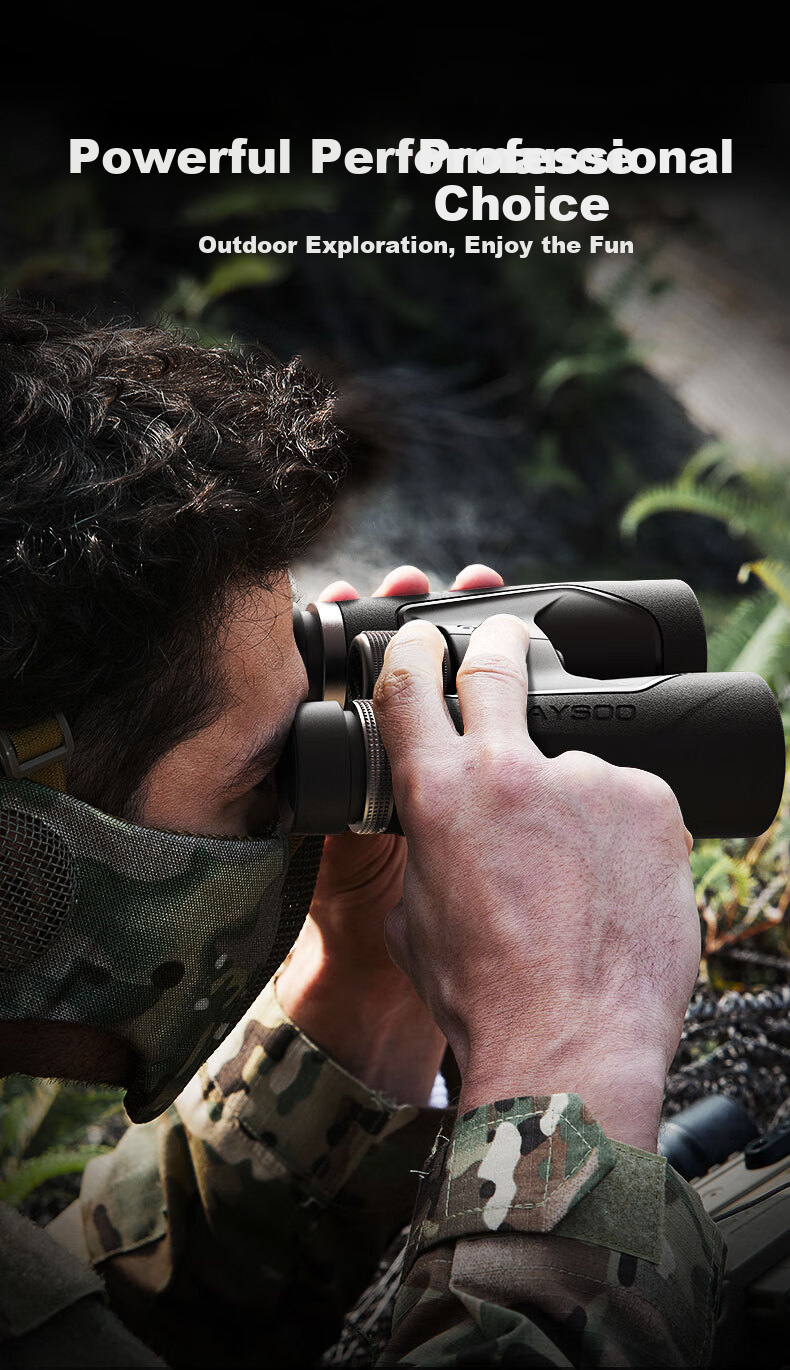 Leaysoo Yilong II 10X42 Nitrogen-Filled Waterproof High-Definition High-Magnification Handheld Low-Light Night Vision 1000 Binoculars Smartphone Telescope 4