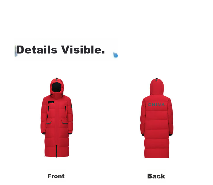Bosideng Extreme Cold Goose Down Jacket Unisex Couple Thickened Hooded Long Warm Coat Winter 39
