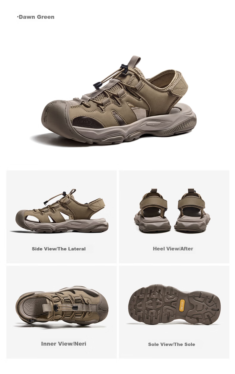 Camel Brand Breathable Mesh Water Shoes Beach Hollow Sandals P16M379020 Night Black Size 40 15