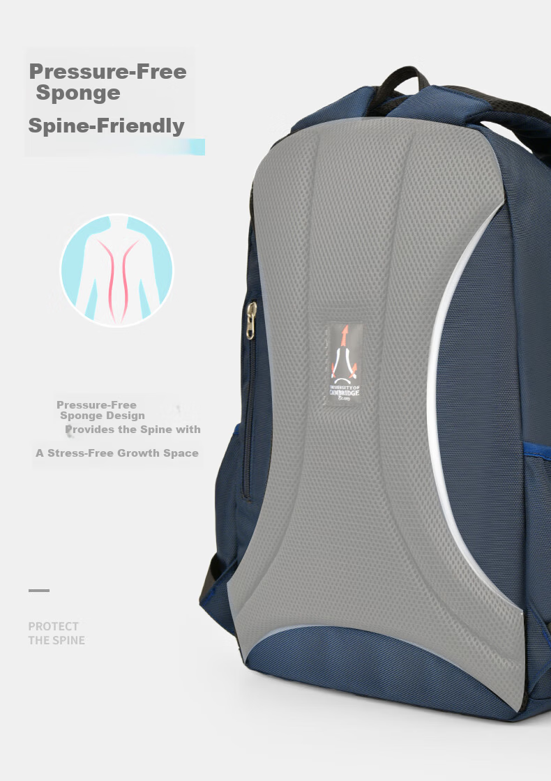UNIVERSITY OF CAMBRIDGE Large Capacity Backpack for Junior and Senior High School Students, Lightweight School Bag for Upper Primary Boys 8