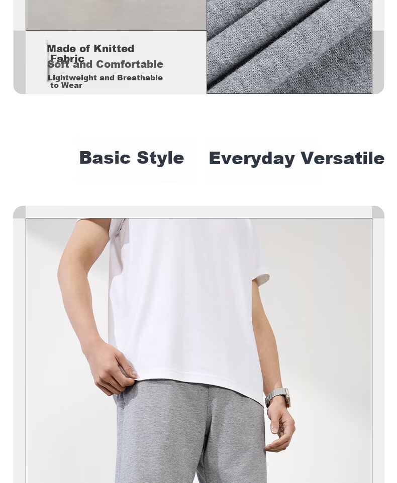 361° Men's Spring Summer Five-Point Shorts Running Fitness Training Casual Knit Pants 652624706-4 4