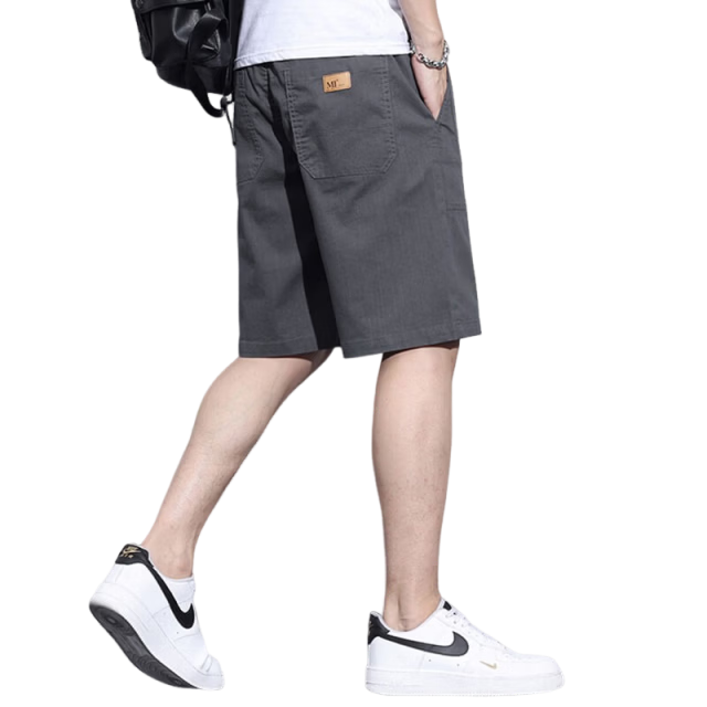ROMON Men's Shorts, Loose-Fitting Five-Point Pants for Summer 2026, Casual Trousers, Sports Pants for Me