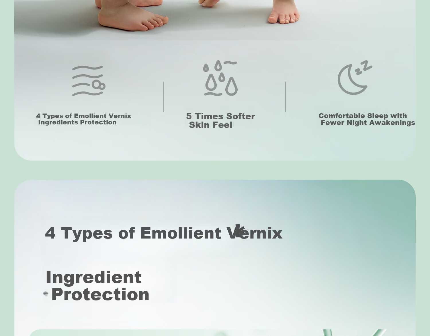 Betis Vernix Baby Clothes Summer Thin Newborn Sleep Gown Anti-Kick Blanket Belly Protection Robe 8