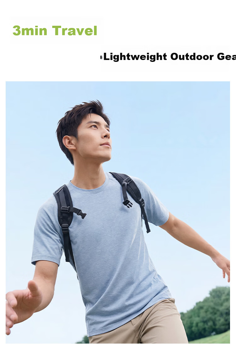 JD Jingzao New Quick-Dry Sweat-Resistant Sports T-Shirt Spring Summer Outdoor Running Fitness Sun Protection Short Sleeve Men Ink Black XL 14
