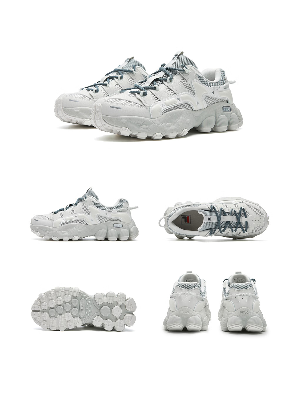 FILA Official Women's PILA Dad Sneakers 2026 Summer New Retro Casual Sports Shoes 37