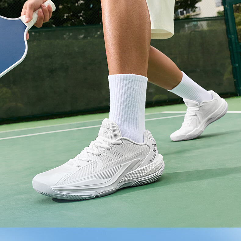 361° Sai Dian Pickleball Shoes Men's Sports Shoes Summer New Professional Training Shoes Cushioning Rebound 672624403-1 23