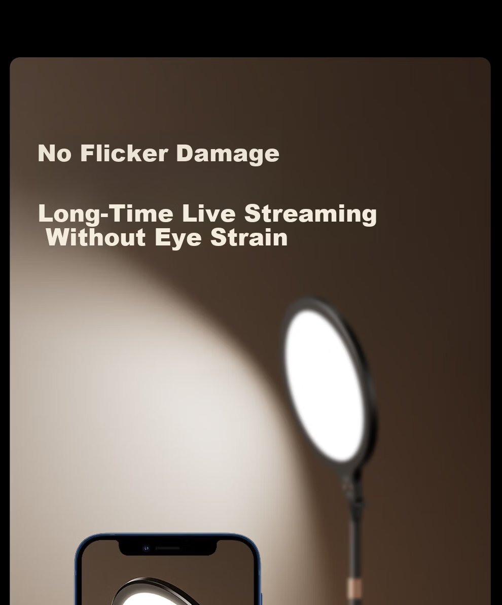Meiyibo Live Streaming Fill Light Desktop Beauty Soft Light Full Screen Shooting Live Broadcast Mobile Horizontal Rod Skin Smoothing Face Slimming Host Dedicated Studio Indoor Photography Lighting 9
