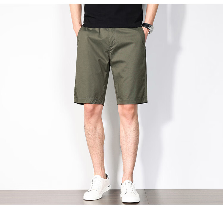Hodo Men's Summer Casual Business Workwear Running Sports Beach Shorts Five-Point Pants 13