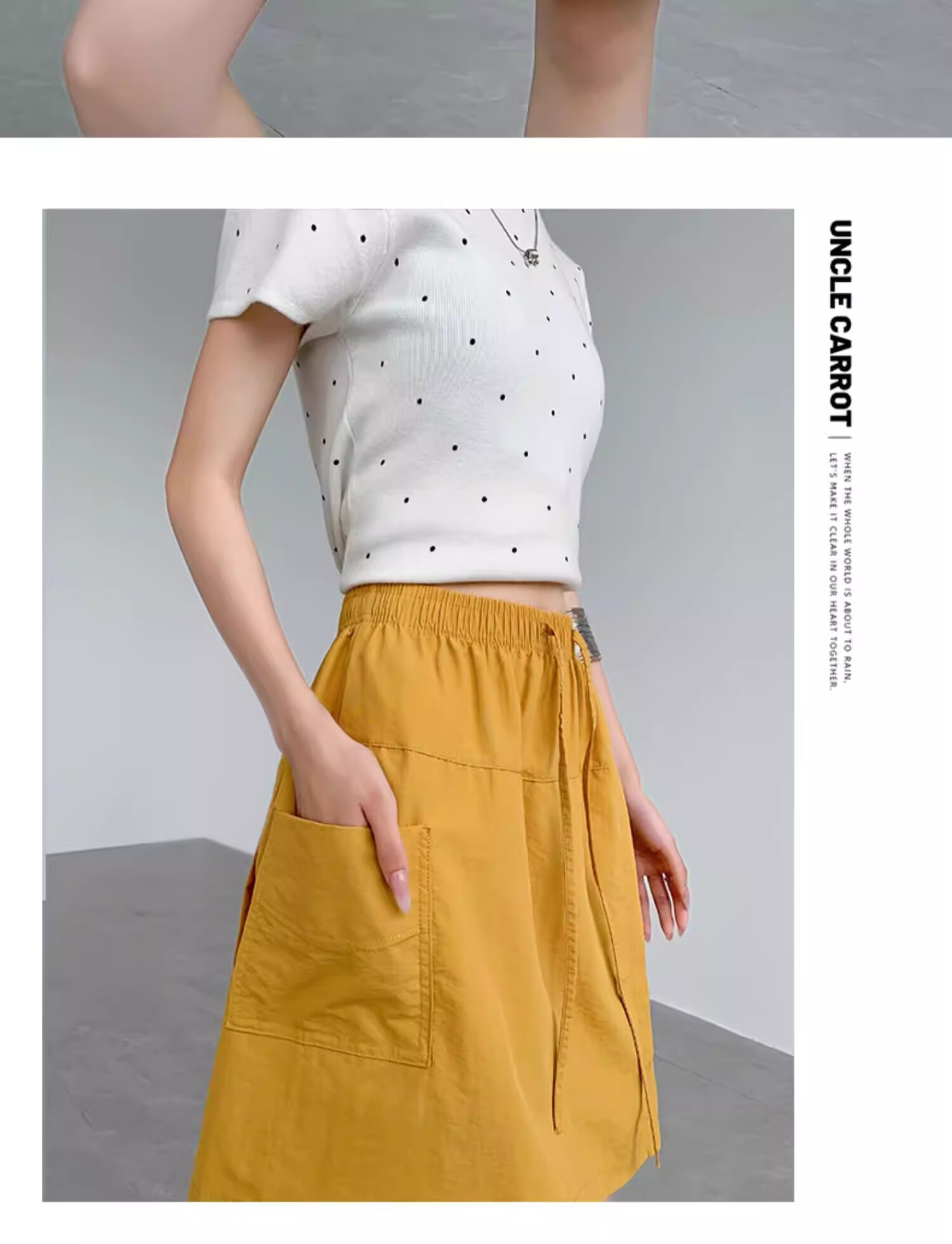 Yishangmei Women's Quick-Dry Summer Shorts 2026 New Ice Silk Casual Sports Skirt Pants Five-Point Shorts Mini Skirt 15