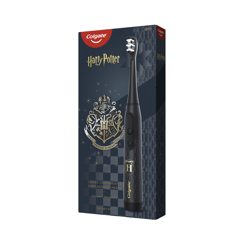 Colgate Harry Potter Electric Toothbrush Adult Birthday Gift 520 Family Pack