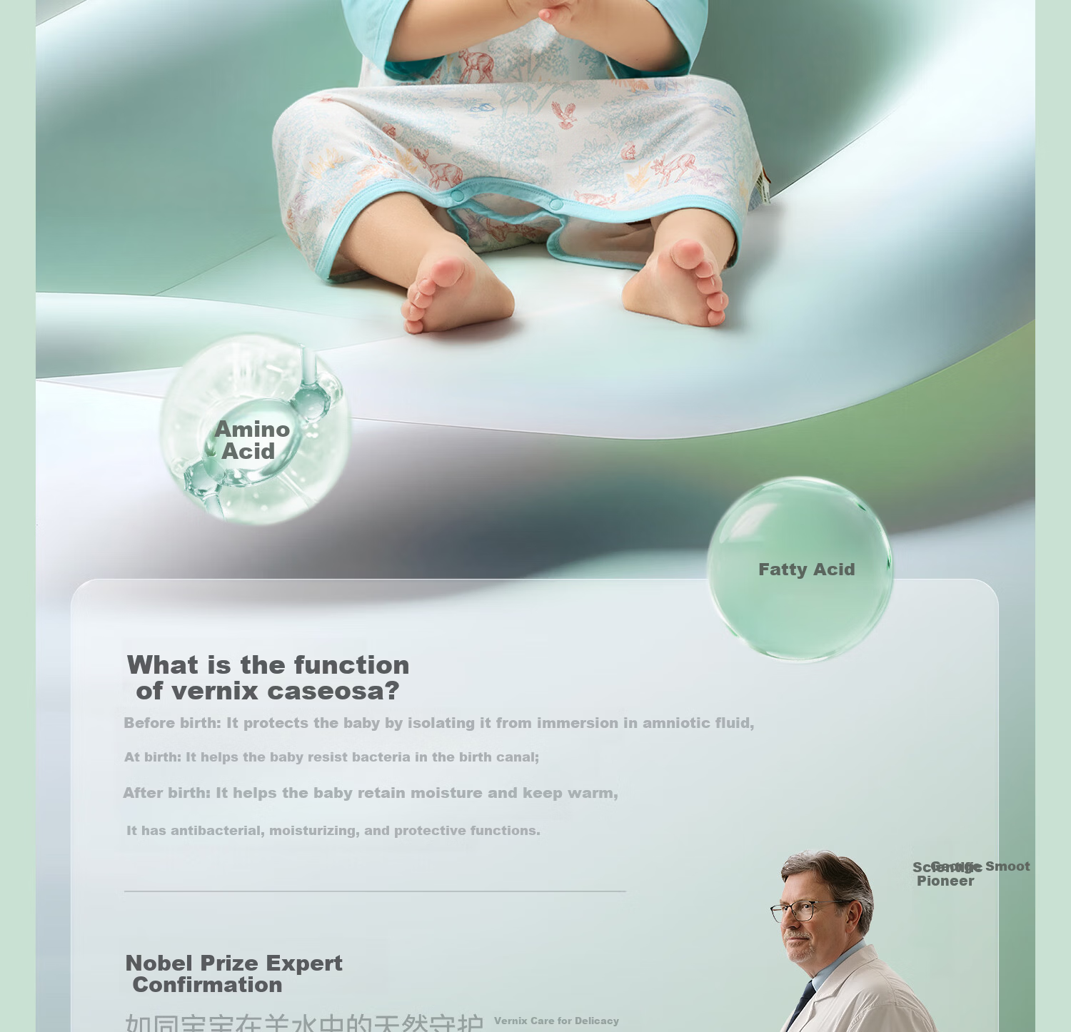 Betis Vernix Baby Clothes Summer Thin Newborn Sleep Gown Anti-Kick Blanket Belly Protection Robe 11