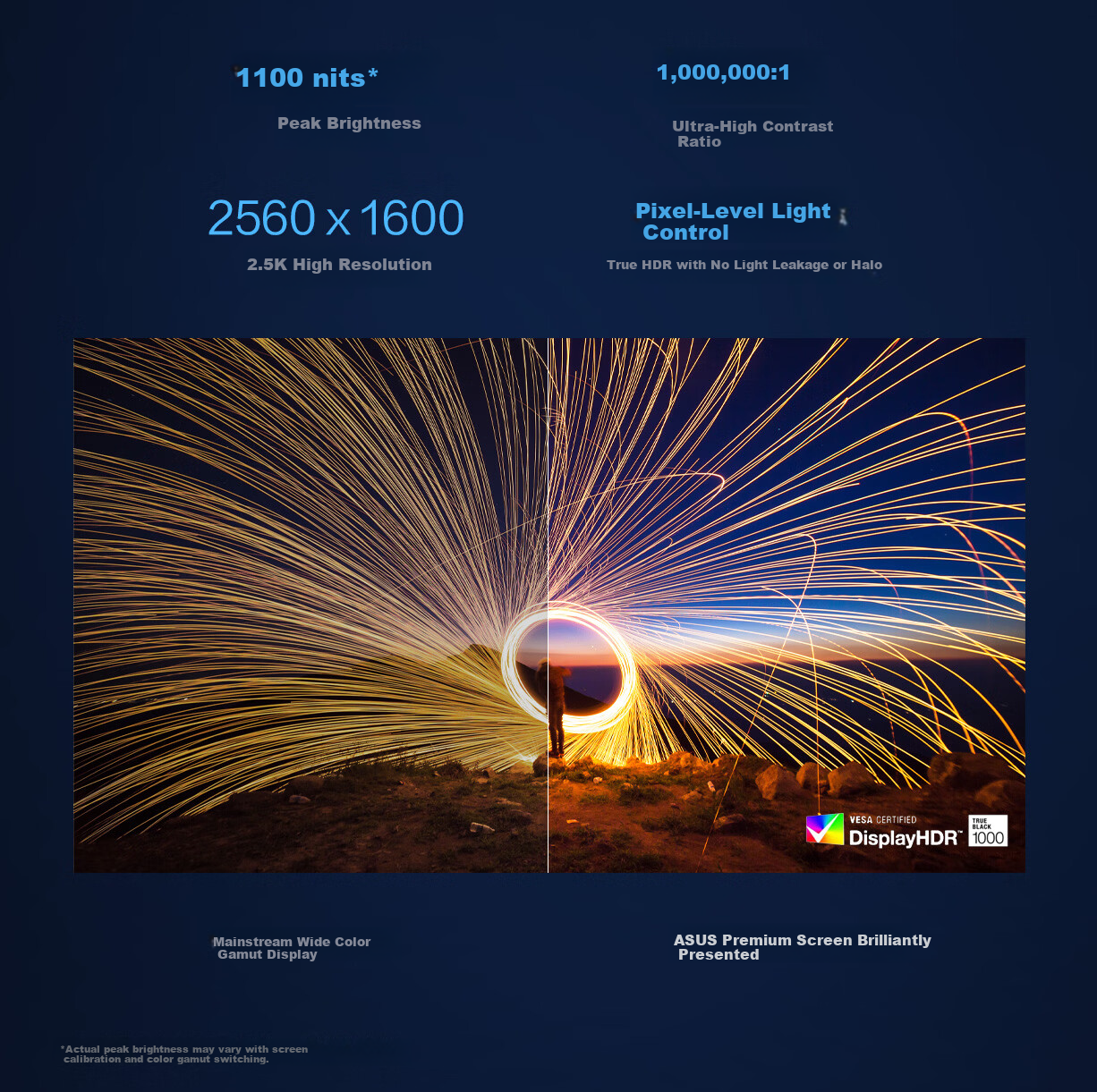 ASUS Vivobook Pro16 Core Edition 2026 15% National Subsidy 3rd Gen Ultra X7 AI Lightweight Laptop (32GB RAM 1TB SSD 1100-nit OLED) 20