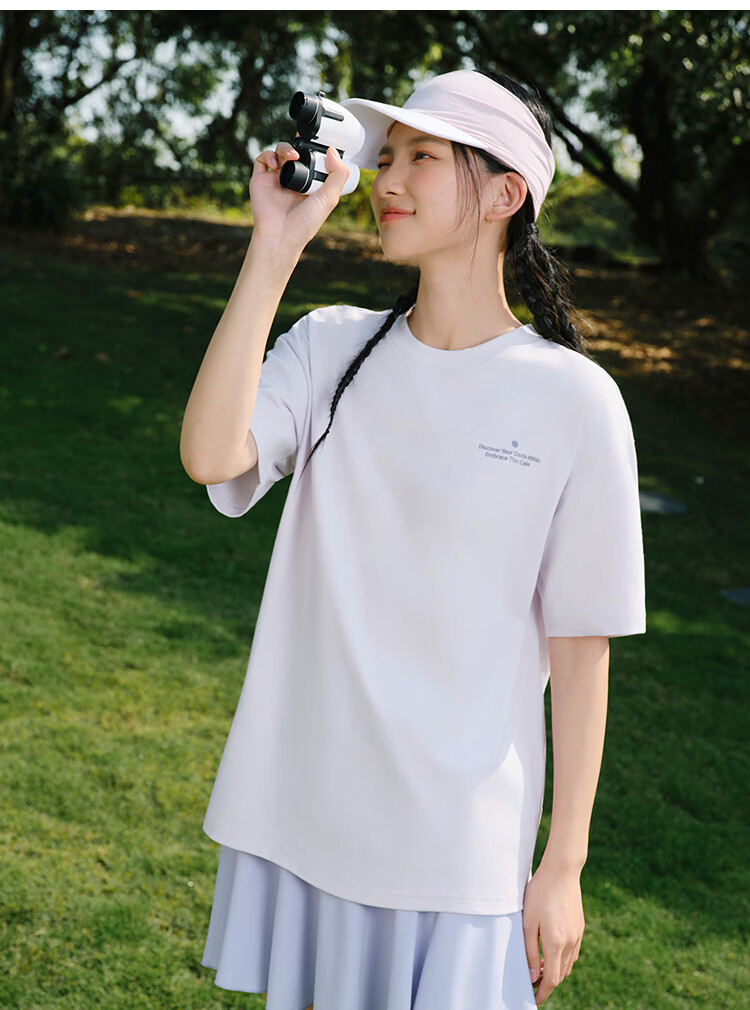 Semir Women's Summer Short Sleeve T-Shirt Mid-Length Printed Moisture-Wicking Quick-Dry Loose Fit 2026 Fun Clothing 109326100043 11