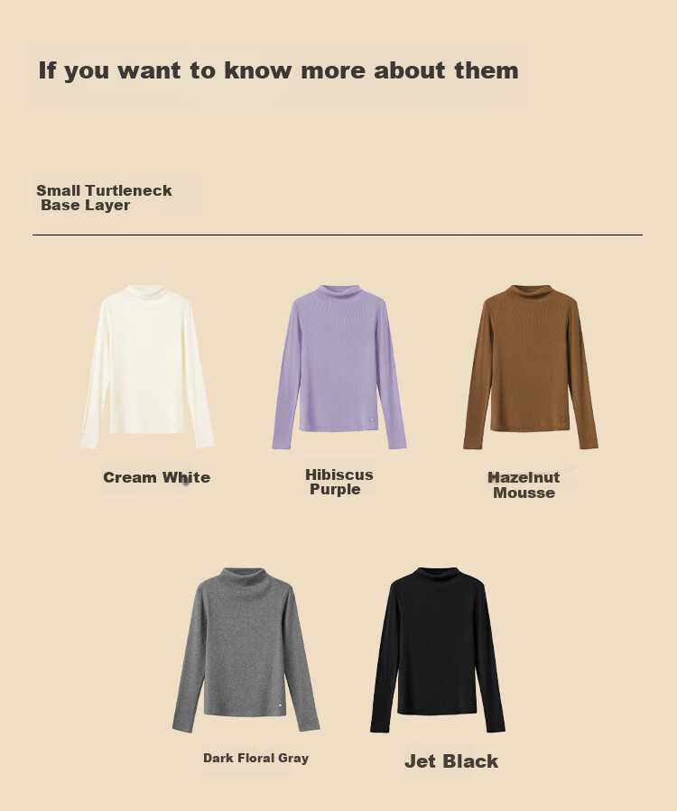 Ubras Yu Shuxin Style Down and Silk Blend Wool Base Layer Women's Early Spring Hazelnut Mousse M 12