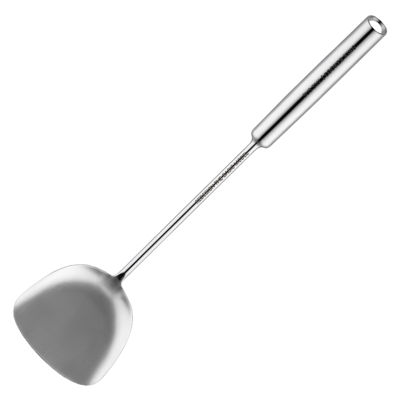 Chuida Huang 316L Stainless Steel Solid Steel Durable Cooking Spatula Hollow Anti-Scald Iron Wok Special Steel Spatula