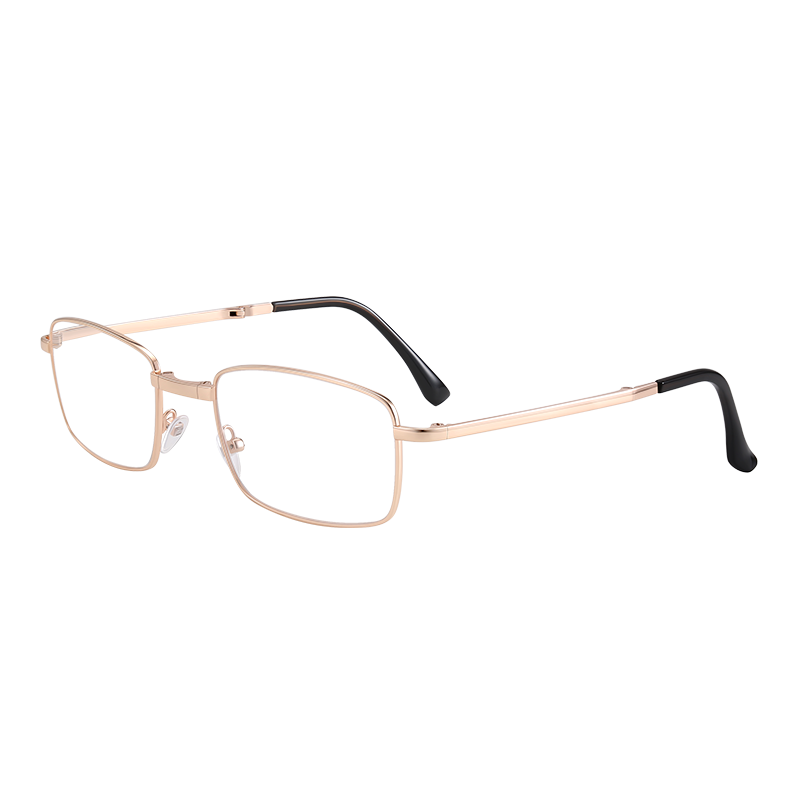 Pulais Reading Glasses for Men And Women, Japanese Import High-Definition Foldable Reading Glasses Genuine 10001 Gold 150 Degrees