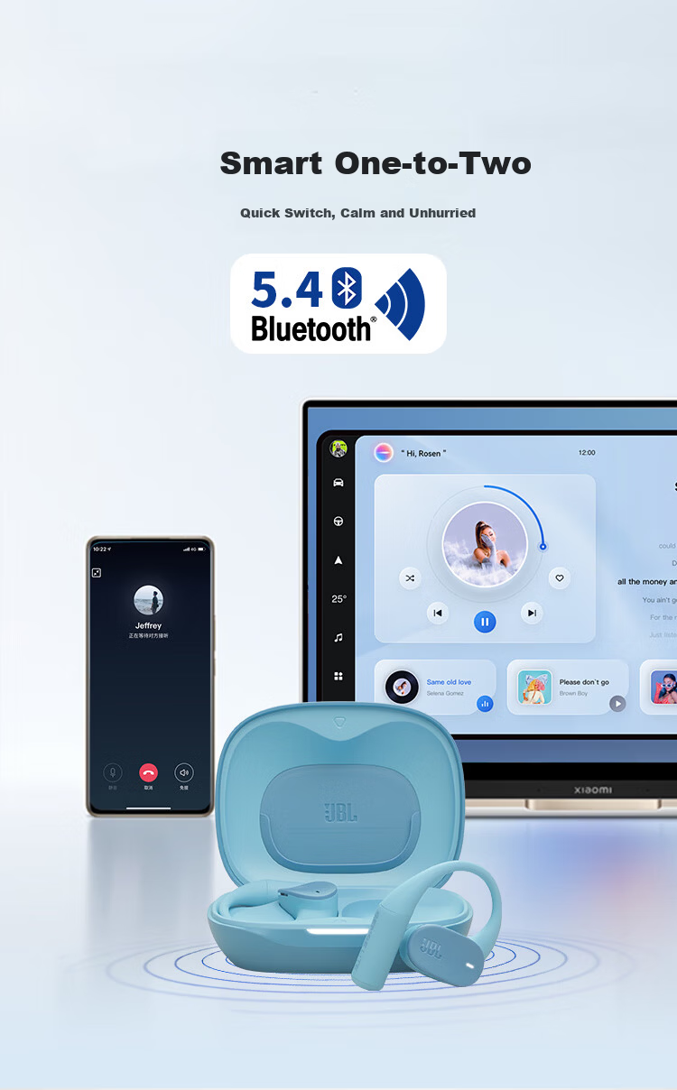 JBL Sense Lite Liang Jingkun Edition Gift Box Music Circle Comfortable Open-back Wireless Bluetooth Ear Hook Earphones Custom Accessories Birthday Gift for Men and Women 12
