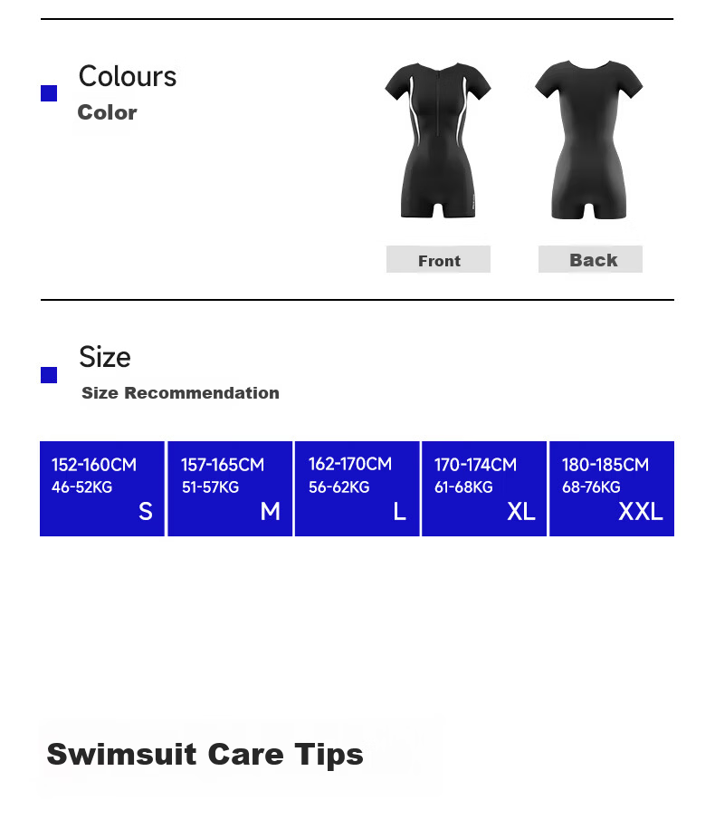 MIZUNO Women's One-Piece Conservative Square-Leg Swimsuit for Hot Springs, Fashion Plus Size Slimming Swimwear A1359 Black M 26