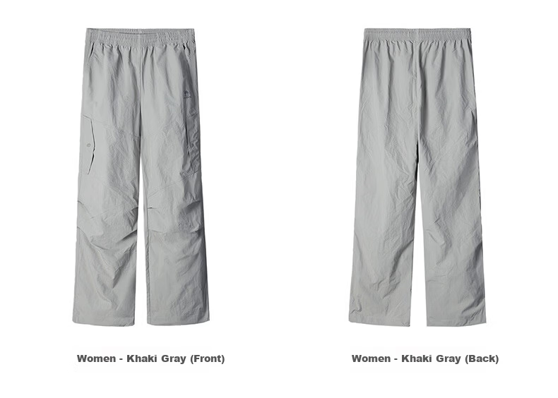 CAMEL Men's Straight Cargo Pants Outdoor Water-Repellent Casual Paratrooper Pants C16BR0L3047 Light Moss Green XL 25