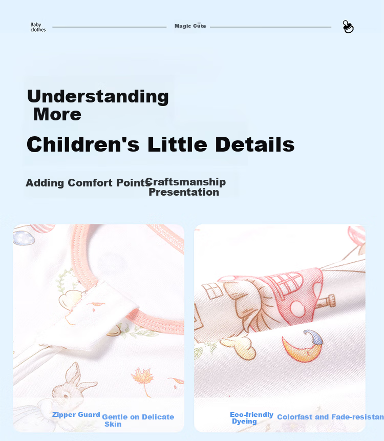 Magmorn Newborn Baby Anti-startle Sleeping Bag Toddler Swaddle Bamboo Cotton Kick-proof Blanket M 15