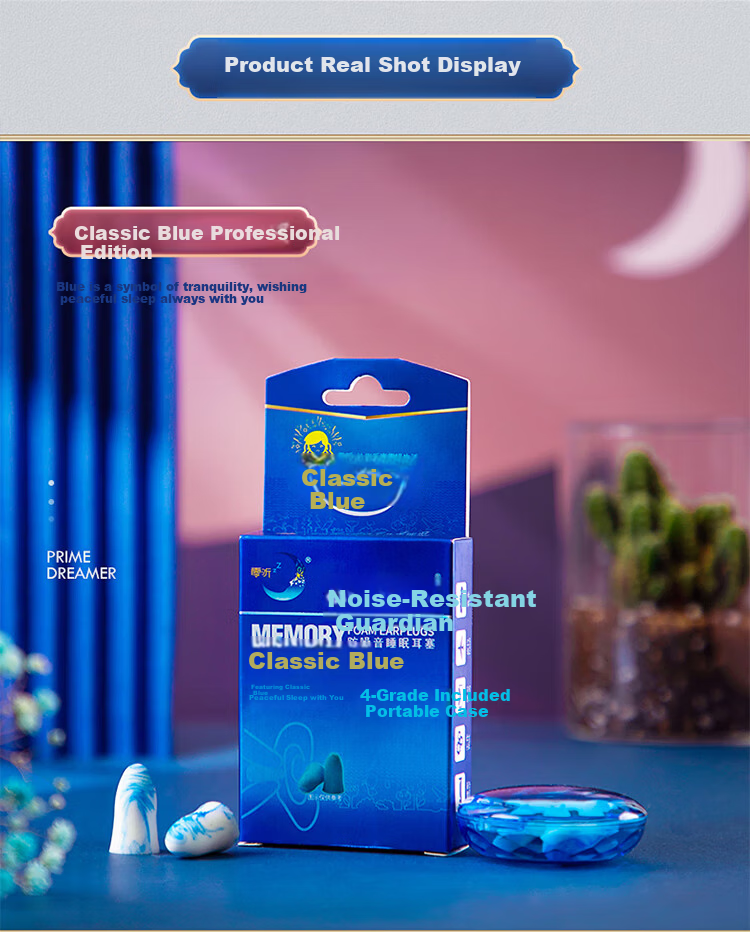 LingTing Soundproof Earplugs Noise Reduction Sleep Anti-Snoring for Men Women Students Nap Colorful 1 Pair + 1 Portable Case 11