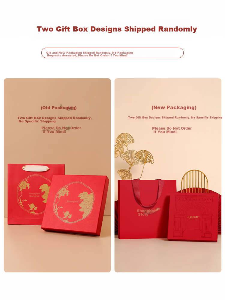 Shanghai Story Women's 100% Mulberry Silk Scarf Handcrafted Su Embroidery High-End Gift Box Mother's Day Birthday Gift for Mom 2