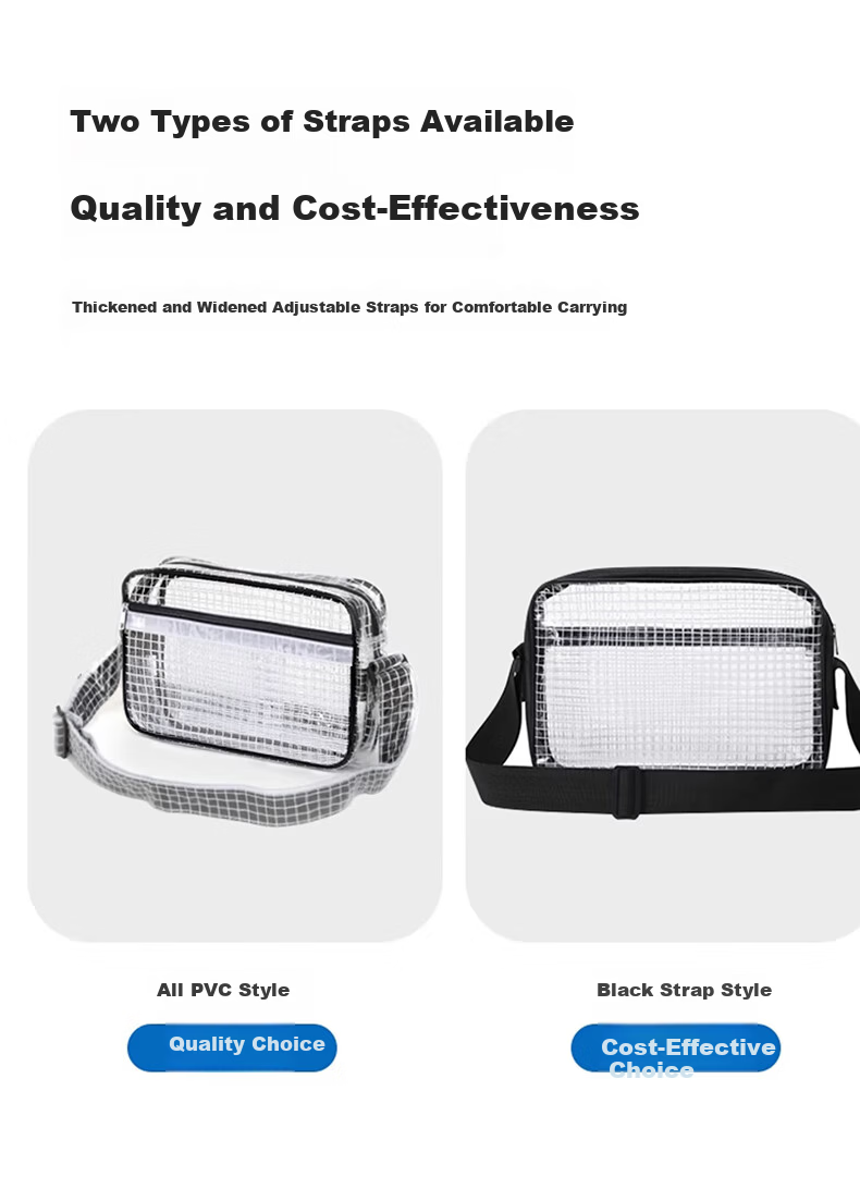 Aideer PVC Dustproof Transparent Backpack Tool Bag Double Shoulder Backpack 35cm x 40cm x 15cm CW851756 5