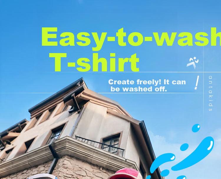 Anta Kids Short Sleeve T-Shirt Sports Quick-Dry Boys Summer 2026 Outdoor Short Tee Girls Easy-Care TA72625110 2