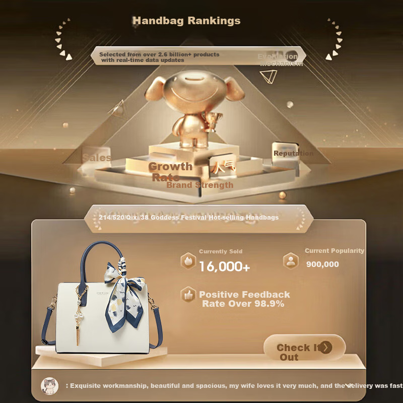 TUCANO Women's 2026 New Genuine Leather Handbag Luxury Kelly Bag Shoulder Crossbody Bag Mother's Day Birthday Gift