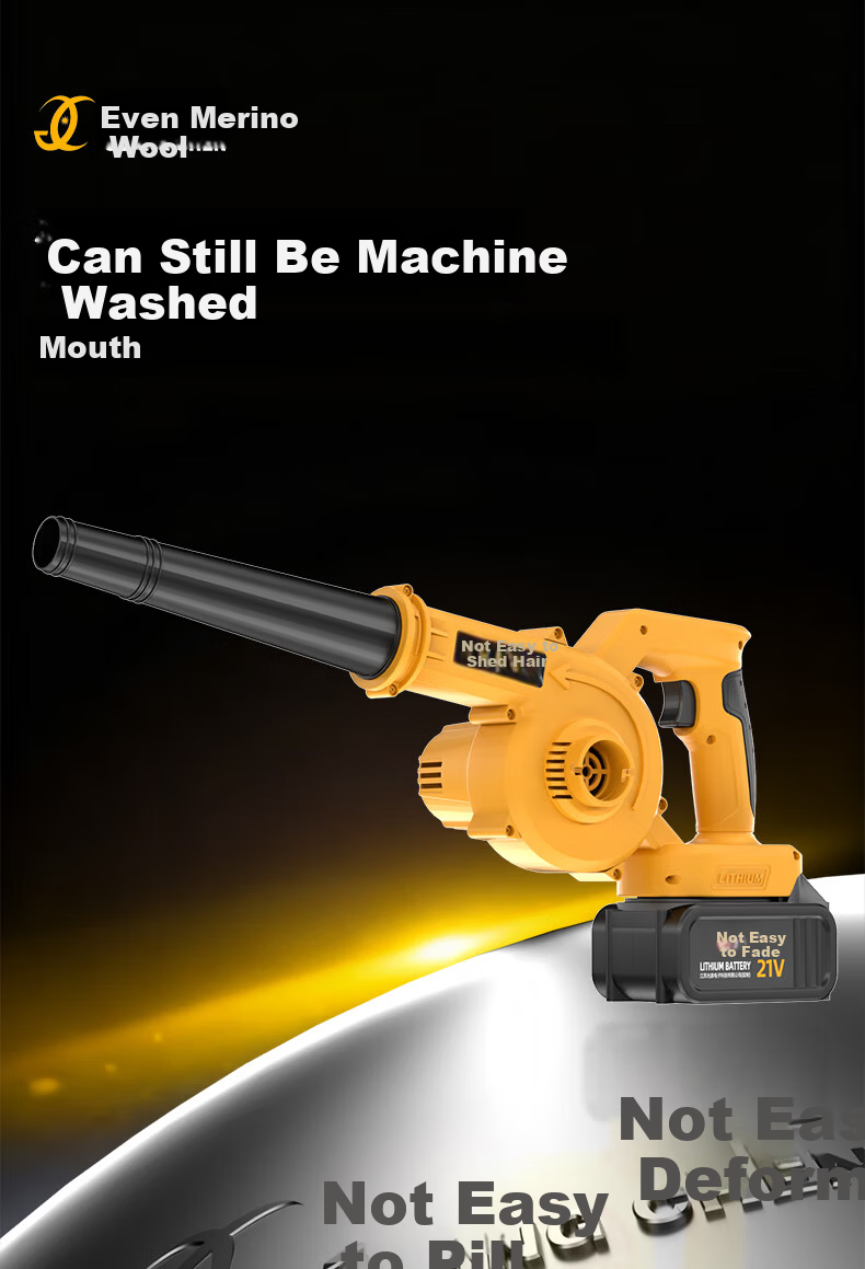 Guangchen Dual-Use Blower Industrial Blower Dust Removal High Power Strong Wind Snow Blower Vehicle Storm Fan 4