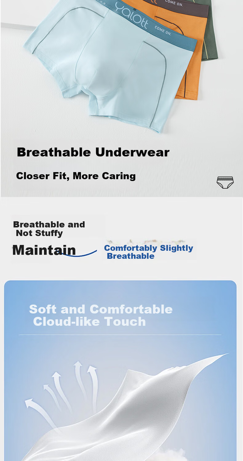 YALOTT Boys Underwear 3-Pack, One Size 160 1