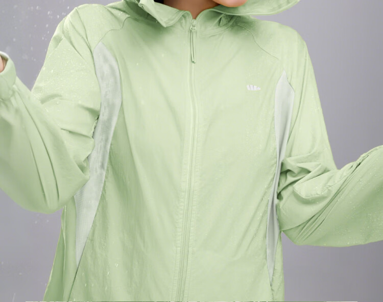 Beneunder Women's Lightweight Water-Repellent Sun Protection Jacket TS402 Fresh Green L 5