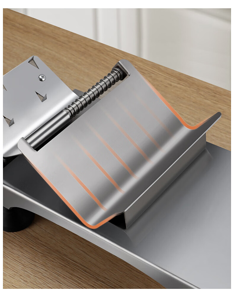 BJ 304 Stainless Steel Meat Slicer, Lamb Roll Slicer, Home-Use Meat Shaver, Frozen Meat Cutter, Meat Slicing Machine 7