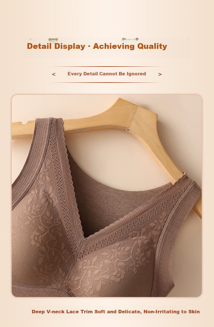 Urban Beauty Women's Thermal Vest with Padded Bra, Fleece-Lined Thickened Seamless Base Layer Vest for Autumn and Winter 23