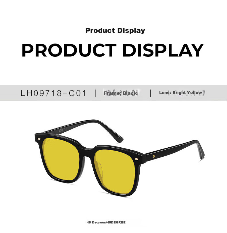LOHO Day and Night Dual-Use Photochromic Night Vision Sunglasses for Driving, Anti-Glare Polarized GM Sunglasses 19