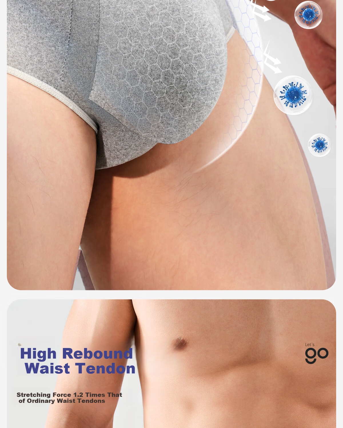 Freego Milk Fiber Disposable Men's Boxer Underwear Large Size Sterile Wash-Free Travel Business Mixed Color 6-Pack L Size 8