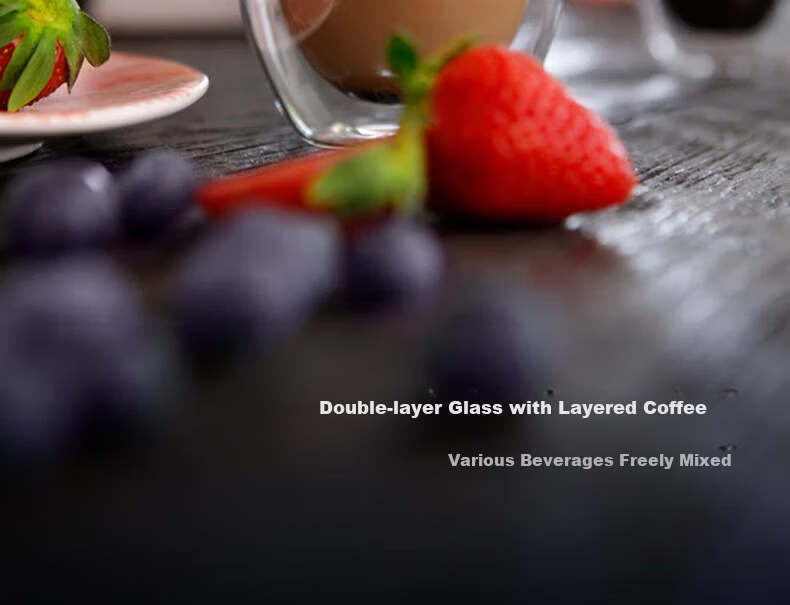 Delonghi Double Wall Glass Coffee Cups Gift Set, Home Insulated Large Capacity, Milk Coffee Latte Americano Tea Cups, 2 Pieces (270mL*2) 9