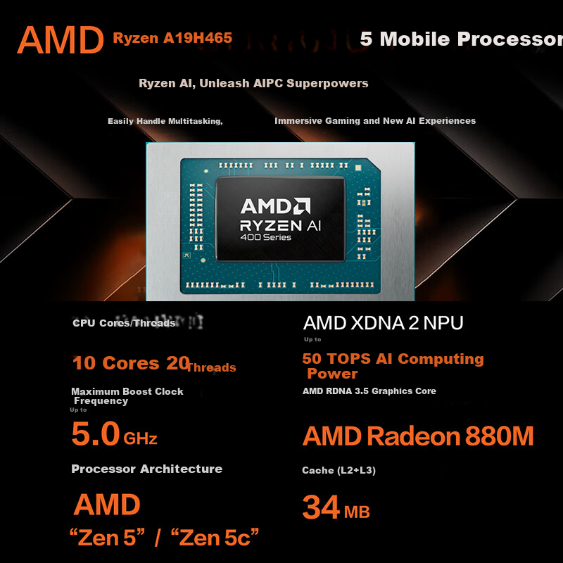 ASUS VivoBook Pro14 Ryzen Edition 2026 National Subsidy 15% AI Lightweight Laptop (Ryzen AI9 H465 32GB 1TB 2.8K High Refresh OLED)
