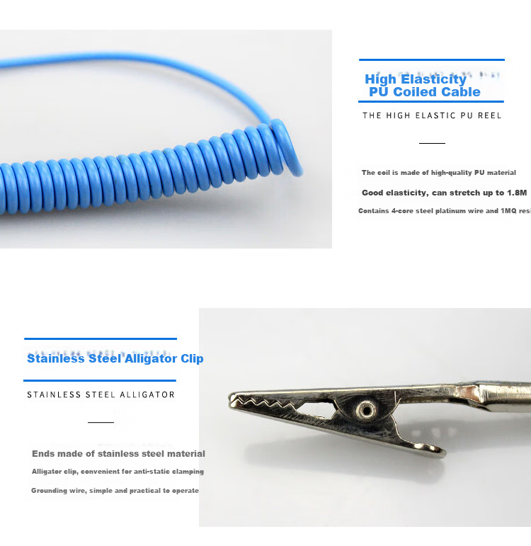 Junwen Anti-Static Wristband Wireless Human Body Static Eliminator Static Removal Bracelet 8