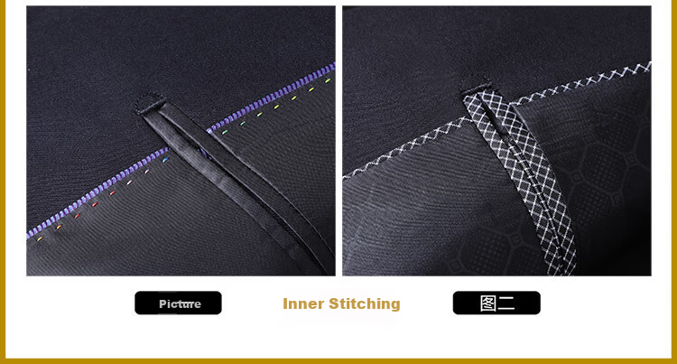 ROMON Men's Business Suit Slim Fit Groom Tuxedo Best Man Wedding Suit 23