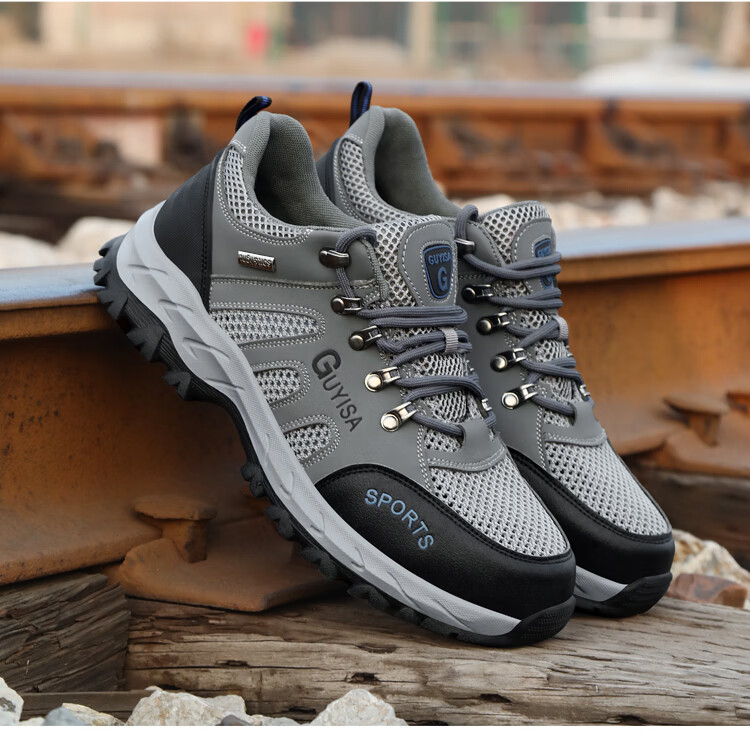 JUNBU Safety Shoes for Men, Breathable, Electrician Insulated, Anti-Smashing, Puncture-Resistant, Lightweight, Wear-Resistant, Construction Site Work Shoes 2156KV Size 43 15