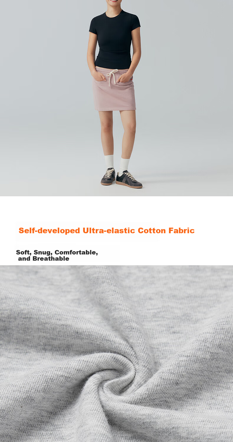 NEIWAINEIWAI Orange Label Ultraflex Cotton Basic Short Sleeve Fitted Breathable Slim T-Shirt 5