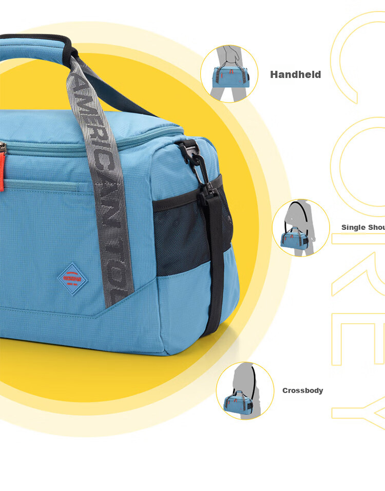 AMERICAN TOURISTER Multifunctional Fashionable Casual Travel Bag, Large Capacity Handbag, Luggage Bag for Outings, QZ0 Seaweed Gree 5