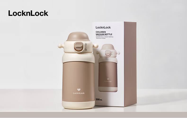 LOCK&LOCK Insulated Baby Water Bottle Large Capacity Children's Thermos Student School Cup 10