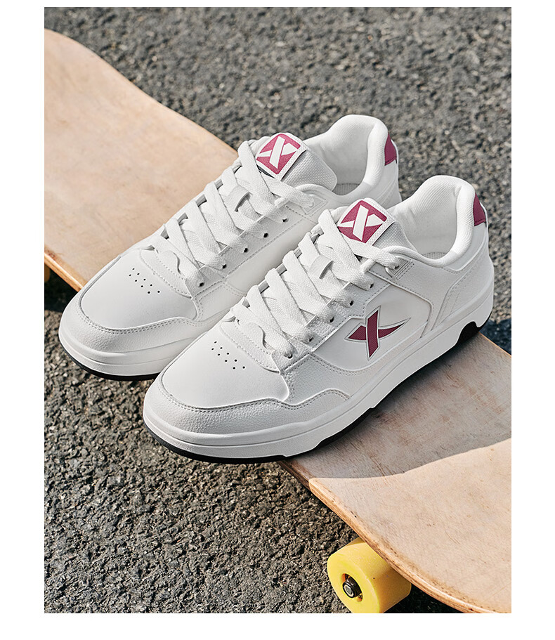 Xtep Liubai Men's Sports Sneakers Casual Breathable Lightweight Soft Elastic White Shoes for Spring and Summer 21